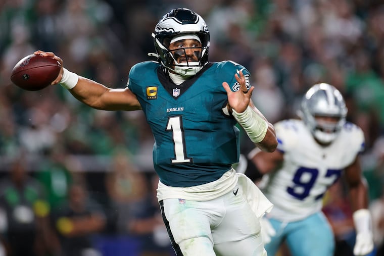 Jalen Hurts and the Eagles will face the Dallas Cowboys on Thanksgiving during the 2026 season.