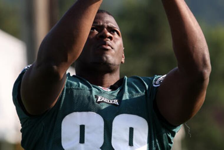 Eagles rookie tight end Cornelius Ingram will miss the remainder of the season with a torn ACL. (Yong Kim / Staff Photographer)