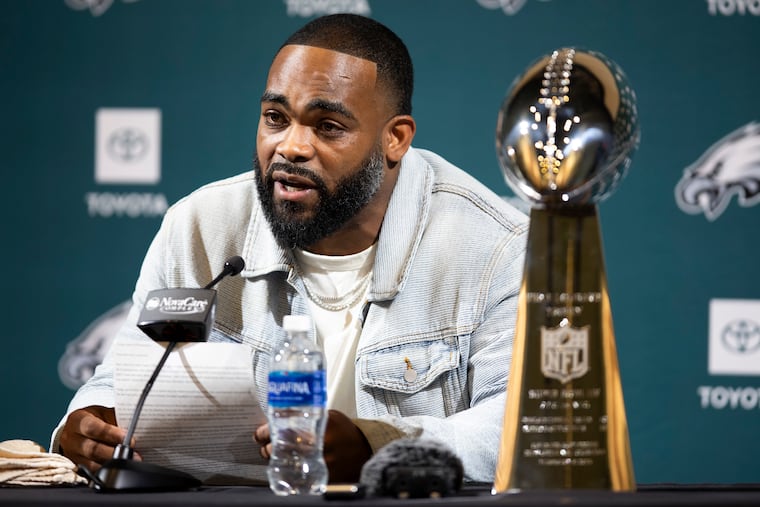 Brandon Graham announced his retirement from the Philadelphia Eagles at the NovaCare Complex on Tuesday, March 18, 2025 in Philadelphia. Graham played 15 seasons and won two Super Bowl titles.