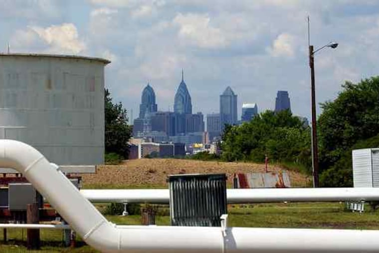 Remnants of its days as a petroleum-storage depot remained on Petty's Island in 2004, although the island in the Delaware River off Pennsauken is now destined to become a nature preserve.