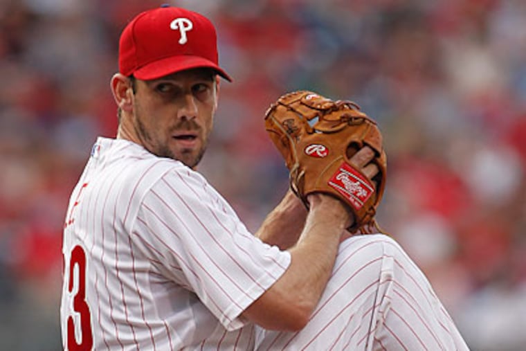 In five June starts, Cliff Lee pitched a perfect 5-0 with a major league-best 0.21 earned run average. (Ron Cortes/Staff Photographer)