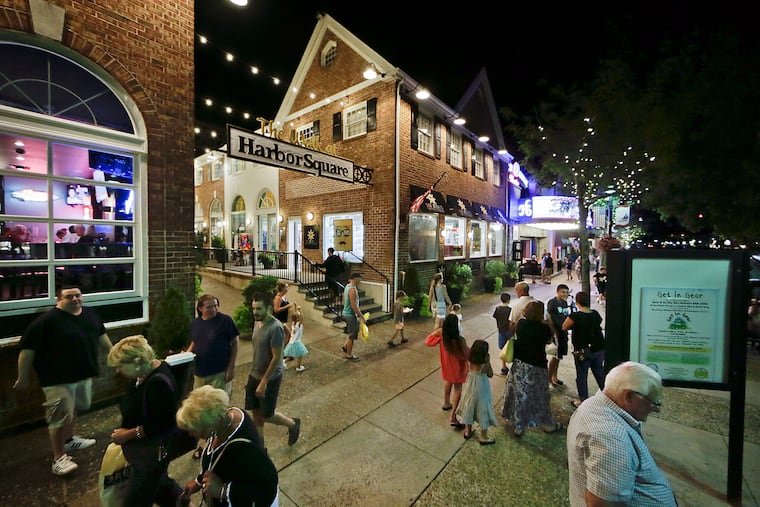 In this 2018 file photo, people are out and about in Stone Harbor's downtown area, near where Free People's Free-est brand recently opened a shop.