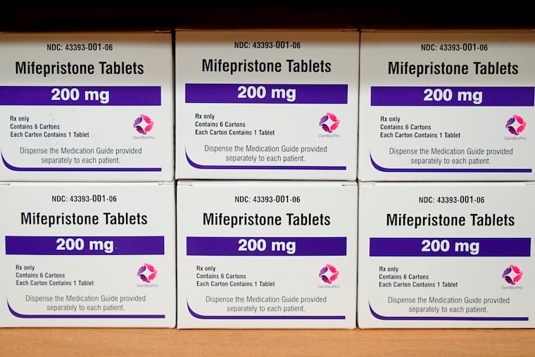 The drug mifepristone is used for many abortions in the U,.S.