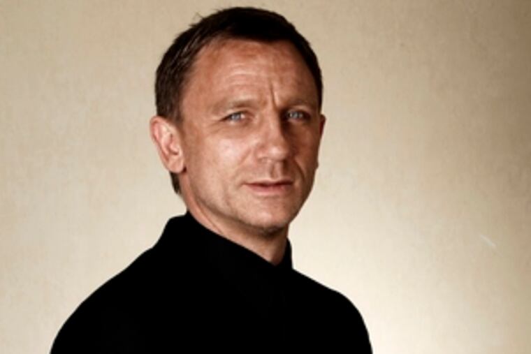 Daniel Craig helped the latest Bond movie debut at the top.
