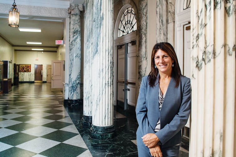 Jessica Brown is the new principal at Jullia R. Masterman Middle and High School. Previously, she was the founding principal of the Arts Academy and Benjamin Rush. September 11, 2014, Philadelphia, Pennsylvania. ( MATTHEW HALL / Staff Photographer )