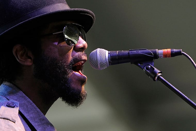 Gary Clark Jr.'s new album is 'This Land.' He plays the Met Philadelphia on March 29. (AP Photo/Chris Pizzello)