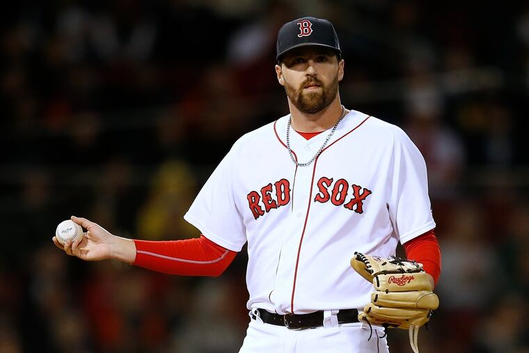 In his first appearance for the Phillies on Sunday night, reliever Heath Hembree inherited a two-on, one-out jam from starter Zach Eflin and didn't allow a run.