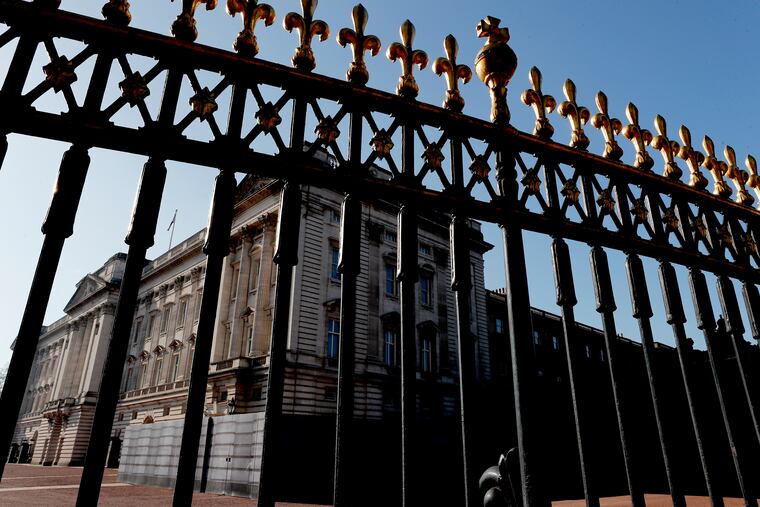 A view of Buckingham Palace, in London.