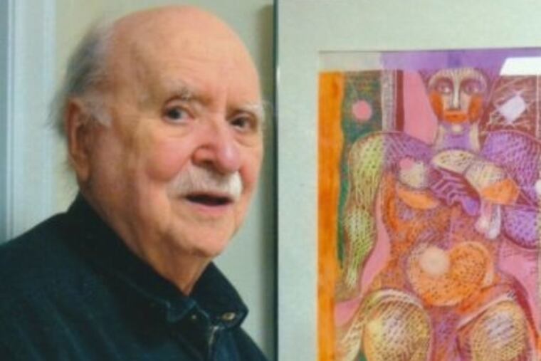 Mr. Gerber was a printmaker and sketch artist as well as a painter.