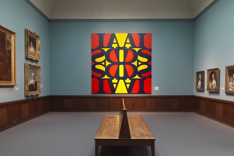 "Great AIDS (Ultramarine Blue)" by the artist group General Idea