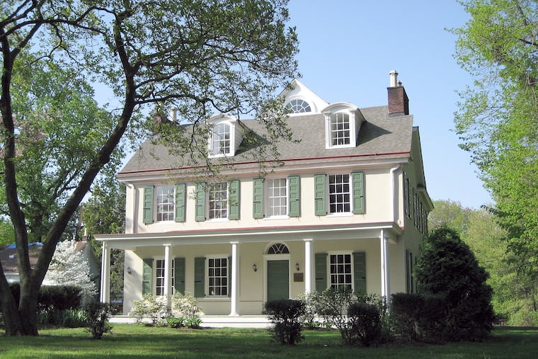 The Kay-Evans House at Croft Farm was recently the site of an archeological dig.