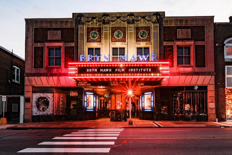 The Bryn Mawr Film Institute (BMFI) on Lancaster Ave. in Lower Merion.