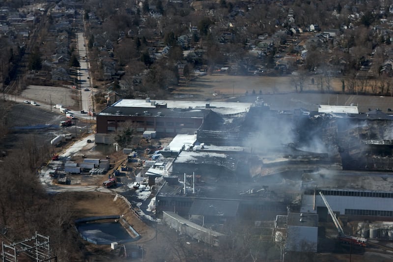Military Rivets Design SPS Technologies plant in Abington Township partly destroyed by fire ...
