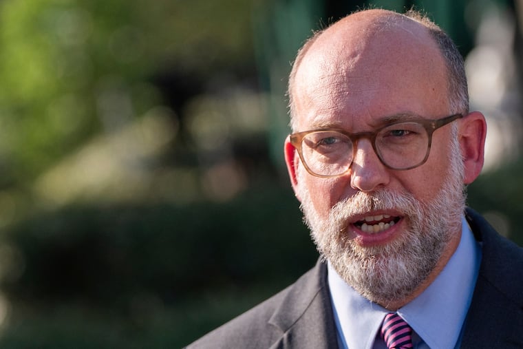 FILE - Director of the Office of Management and Budget Russell Vought speaks to reporters at the White House, Thursday, July 24, 2025, in Washington. (AP Photo/Julia Demaree Nikhinson, File)