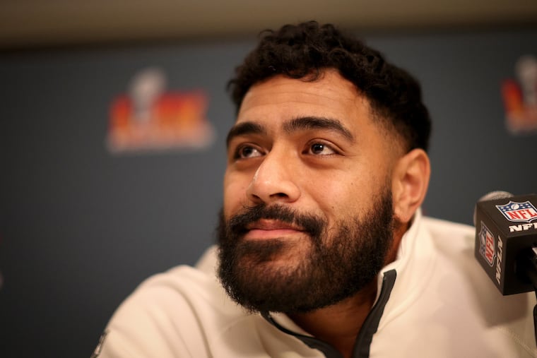 Eagles offensive tackle Jordan Mailata used football as an escape while his father made meaningful progress through serious health complications.