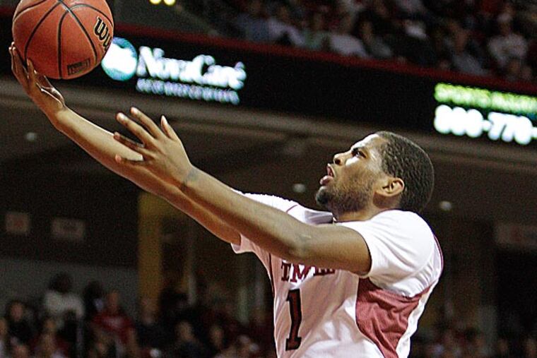 Khalif Wyatt filled out the stat sheet with 19 points, a career-high seven rebounds and five assists in a win over Richmond. (Steven M. Falk/Staff Photographer)