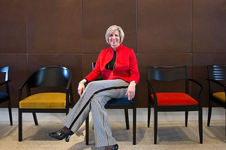 Lynn Utter, president and chief operating officer of Knoll Inc. in East Greenville. DAVID SWANSON / Staff Photographer