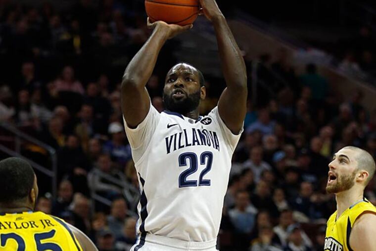Villanova's JayVaughn Pinkston. (Yong Kim/Staff Photographer)