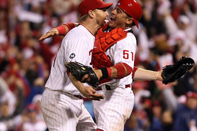 Roy Halladay pitched a no-hitter against the Reds in last year's National League Division Series. (Yong Kim/Staff file photo)