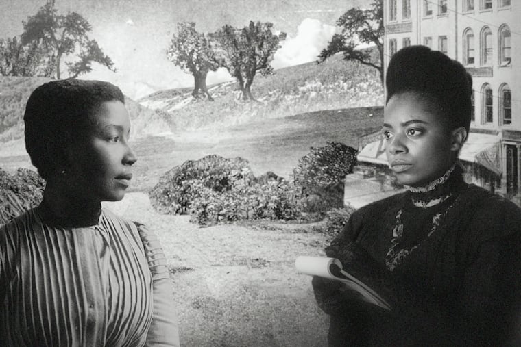 Paisley Carswell (right) as Ida B. Wells from Roger Ross Williams' new Netflix documentary, "Stamped from the Beginning."