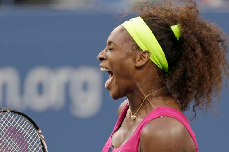 Serena Williams had little trouble en route to a 6-1, 6-2 semifinal vicory over Sara Errani.