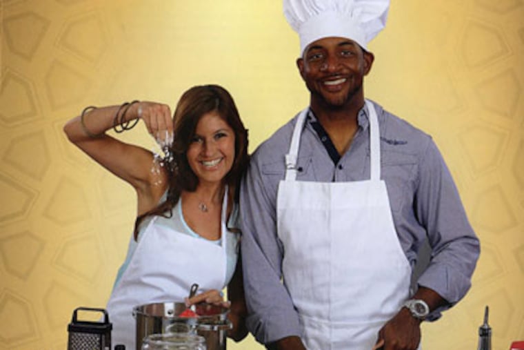 Newlyweds Cindy and Ben Francisco contribute Mama Lopez's Sweet Potato Empanadas.