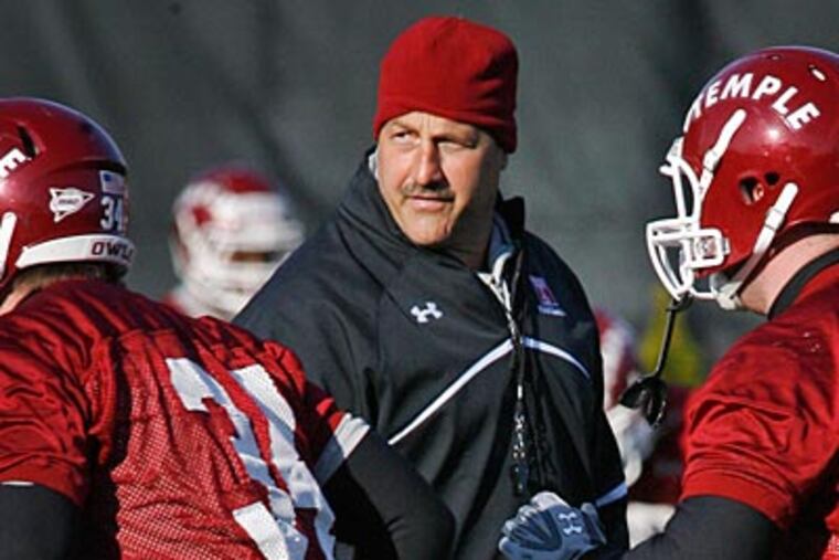 Steve Addazio and the Temple football program have landed Kiser Terry, a DE from Neshaminy. (Alejandro A. Alvarez/Staff file photo)