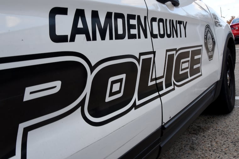 A Camden County Police Department vehicle parked in Camden in November.