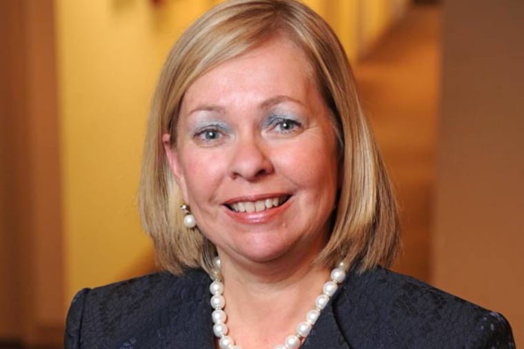 Kathleen D. Wilkinson will be installed as the chancellor of the Philadelphia Bar Association. CLEM MURRAY / Staff Photographer