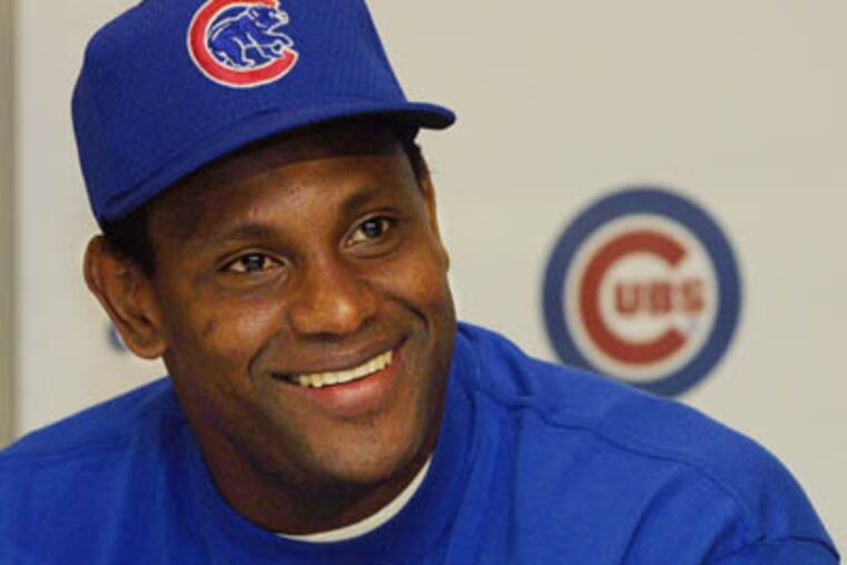Sammy Sosa once told Congress: "I have not broken the laws of the United States or the laws of the Dominican Republic." (AP Photo/Roy Dabner)