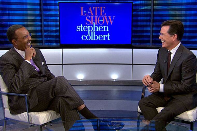 CBS 3 Anchor Ukee Washington sat down with The Late Show Host Stephen Colbert in New York recently to preview his upcoming debut Tuesday, September 8 following Eyewitness News.