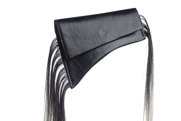 The Extensions clutch (yes, with hair!) by Conrad Booker is $495.