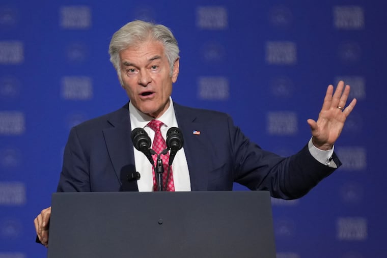 Centers for Medicare & Medicaid Services administrator Mehmet Oz speaks at Milwaukee Mitchell International Airport, Wednesday, July 8, 2026, in Milwaukee. Oz said ending the Medicare drug subsidy would prevent taxpayers dollars from being funneled to insurance companies.