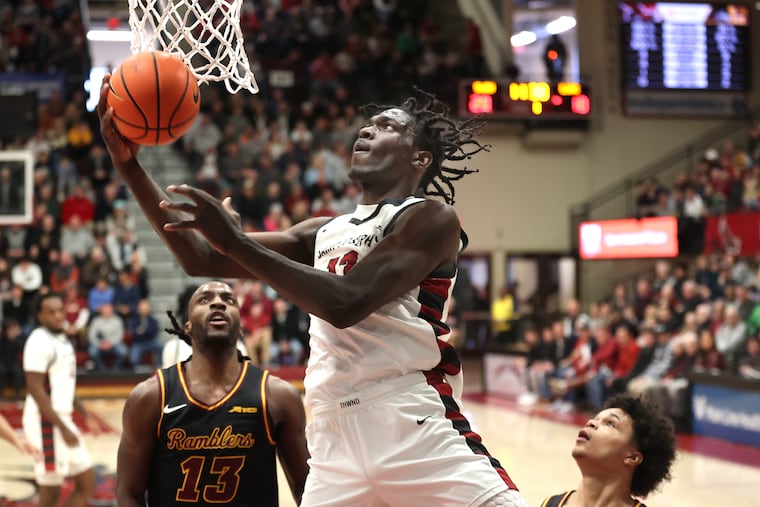 Fleming averaged 14.7 points and 8.5 rebounds during his junior season at St. Joe's.