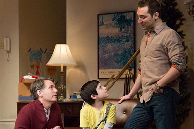 In "Mothers and Sons" are (from left) James Lloyd Reynolds, Jacob Wilner, and Hugh Kennedy. (MARK GARVIN)