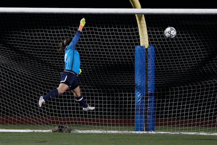 Three players for Franklin Towne Charter found the back of the net more than once in the 10-0 victory.