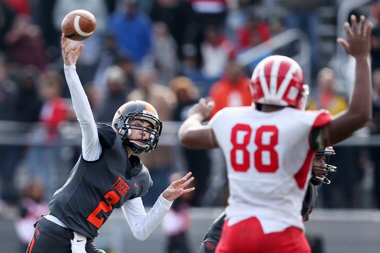 Woodrow Wilson junior Nick Kargman threw for 318 yards and three touchdowns in the S.J. 3 title game vs. Delsea.