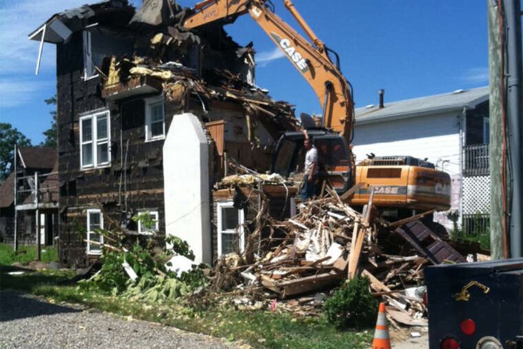 Since 1921, generations of a family spent summers at their house at 220 44th St. in Sea Isle City, two blocks from the ocean. There were Sunday-night fish feasts and lazy days on the porch, watching beachgoers pass. Visits gradually became less frequent, and after Sandy wiped out the first floor, the house had to be demolished.