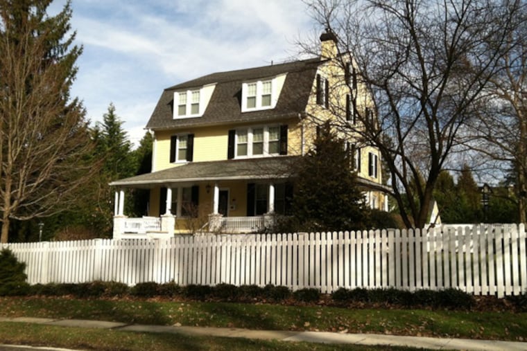 Scene of the murder suicide in Wayne. (Mari A. Schaefer/Staff)