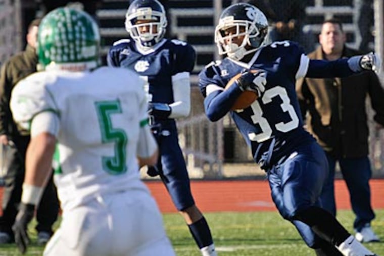 David Williams rushes for a touchdown during West Catholic's win. (Ron Tarver/Staff Photographer)