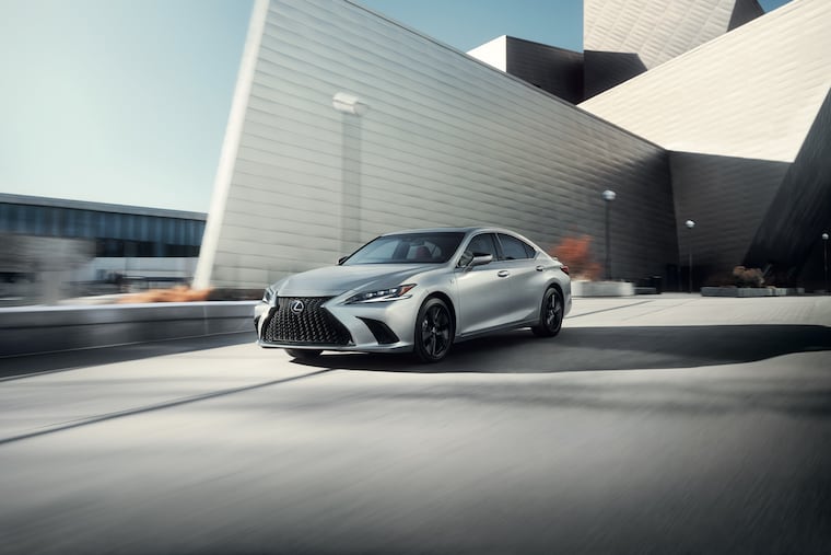 The 2023 Lexus ES 300h sedan gets an F Sport package added for 2023. 300h + F yields some confusing math indeed.