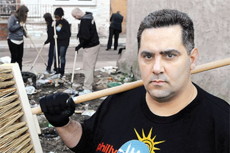 Rich Negrin, the city's managing director, is on a quest to improve the lives of others. (Sarah J. Glover / Staff Photographer)