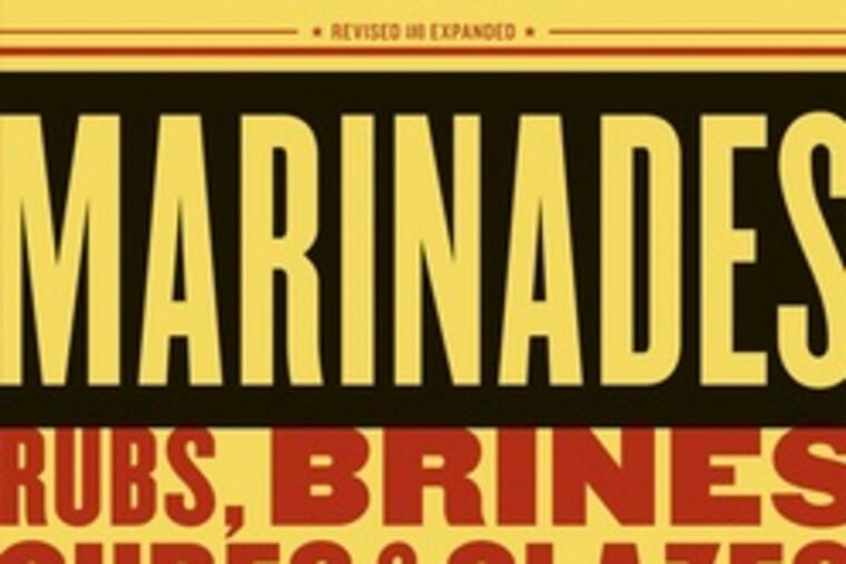 The author promises 400 recipes using marinades, rubs, brines, and the like.