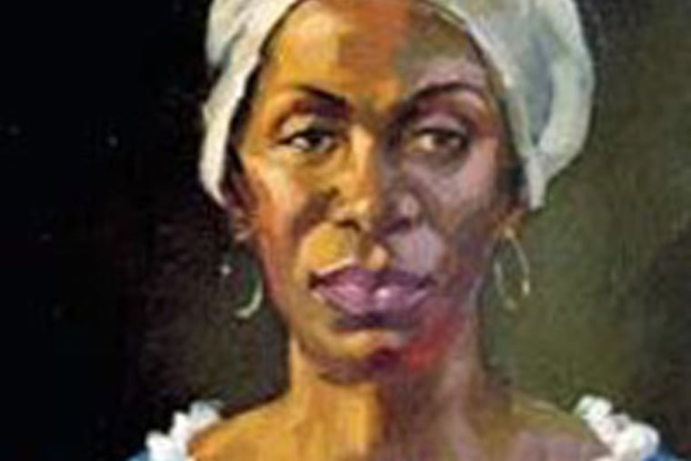 This oil painting, by Al Gury of the Pennsylvania Academy of the Fine Arts, depicts Susan Robinson in the guise of Alice. It was completed in 2009 and currently hangs in the parish hall of Christ Church (Courtesy of Richard Waller).