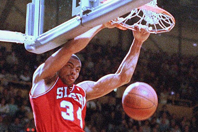 Before Charles Barkley decided it was time to get out of Dodge and forced a trade to the Phoenix Suns, the decline already had begun. (Casey Lake/AP file photo)