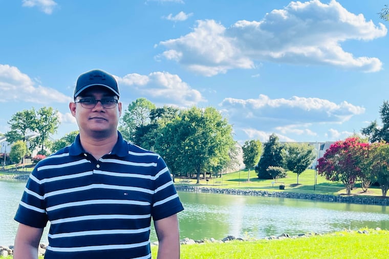 A photo of Md Mahfuzul Haque, a physician and native of Bangladesh who was shot and killed in Philadelphia this month while driving for DoorDash.