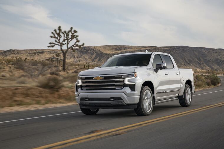 The 2023 Chevrolet Silverado gets a taller, tougher look outside. More efficient engines are offered, but not tested.