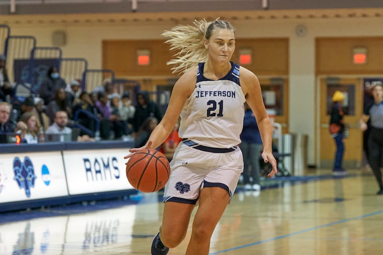 Junior guard Sam Yencha leads a one-loss Jefferson team into this year's NCAA Division II tournament as the No. 4 seed. Yencha leads the Rams averaging 16.1 points and 11 rebounds.