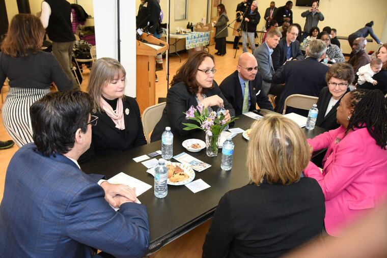 Community, civic, business and government leaders gather for On the Table Philly.