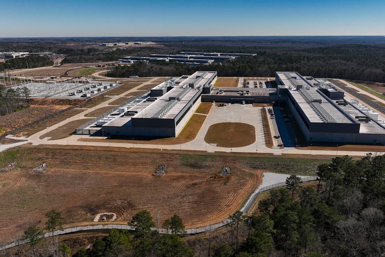 Data centers like Meta's Stanton Springs Data Center in Newton County, Ga., often draw voters' concerns over utility use, noise, and environmental damage.